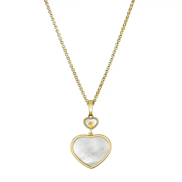 Gold-Anhänger Chopard Happy Hearts 797482-0301