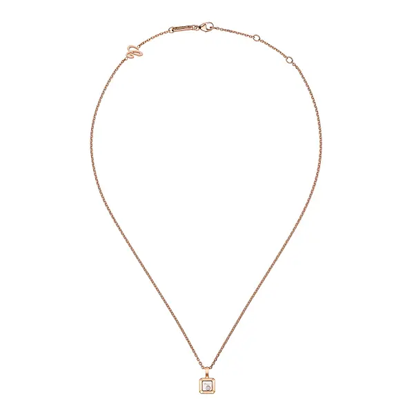 Gold-Anhänger Chopard Happy Diamonds 79A114-5001