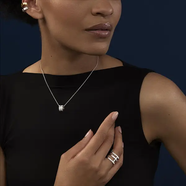 Gold-Anhänger Chopard Eiswürfel 797005-1003