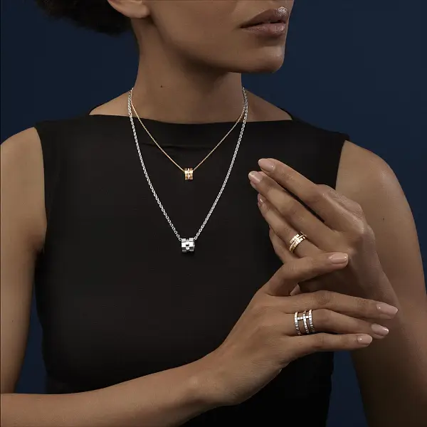 Gold-Anhänger Chopard Eiswürfel 797005-5003