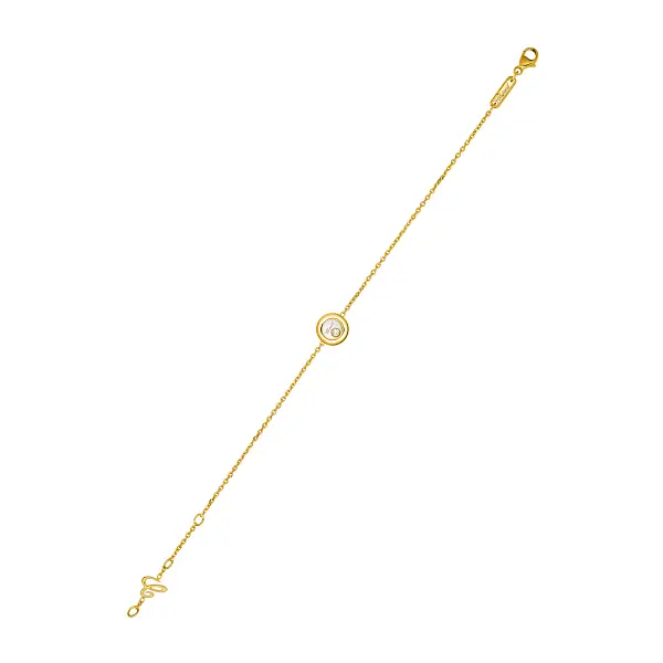 Gold Chopard Happy Diamonds Armband 85A017-0001