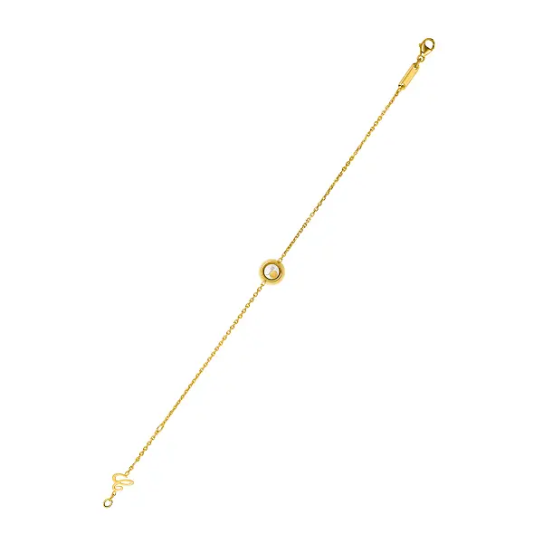 Gold Chopard Happy Diamonds Armband 85A017-0001