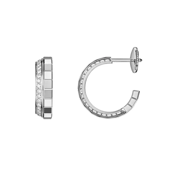 Gold-Ohrringe Chopard Eiswürfel 837008-1001