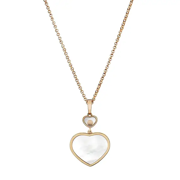 Gold-Anhänger Chopard Happy Hearts 797482-5301