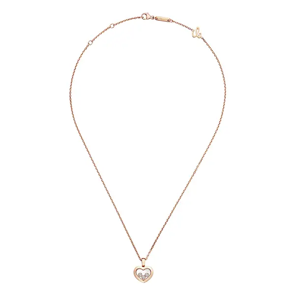 Gold-Anhänger Happy Diamonds 79A611-5001