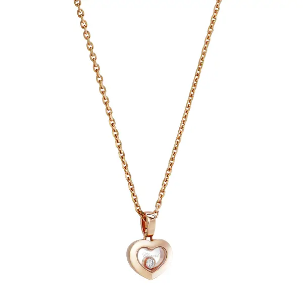 Gold-Anhänger Chopard Happy Diamonds 79A054-5001