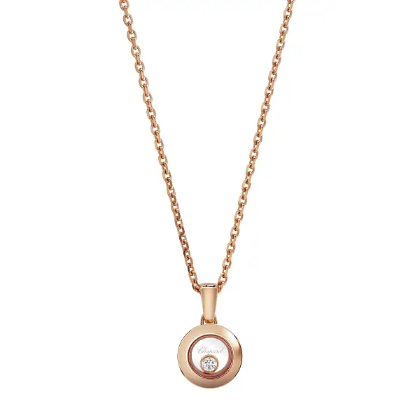 Gold-Anhänger Chopard Happy Diamonds 79A017-5001