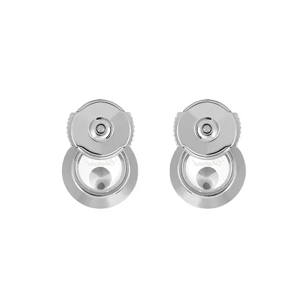 Gold-Ohrringe Chopard Happy Diamonds 83A017-1001