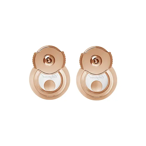 Gold-Ohrringe Chopard Happy Diamonds 83A017-5201