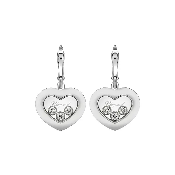 Gold-Ohrringe Chopard Happy Diamonds 83A611-1301
