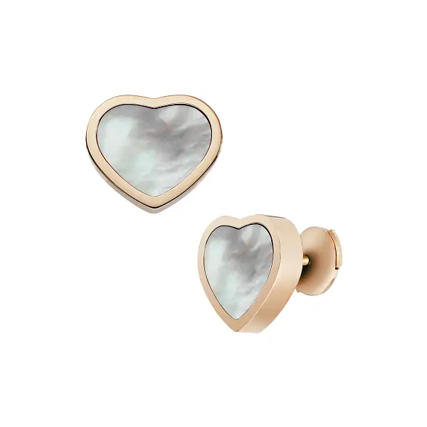 Gold-Ohrringe Chopard Happy Hearts 839482-5301
