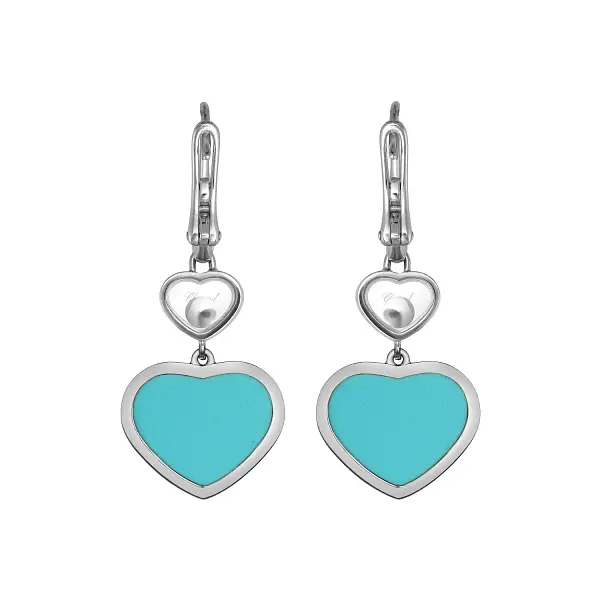 Gold-Ohrringe Chopard Happy Hearts 837482-1410