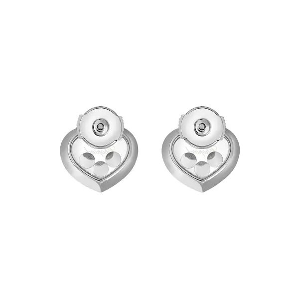 Gold-Ohrringe Chopard Happy Diamonds 83A611-1001