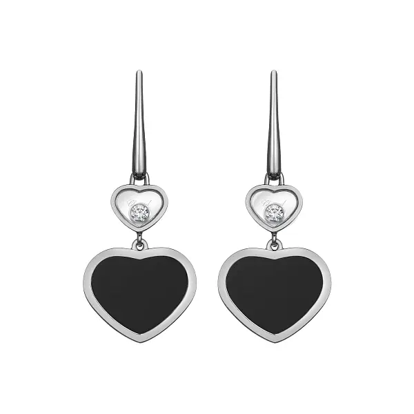 Gold-Ohrringe Chopard Happy Hearts 837482-1210