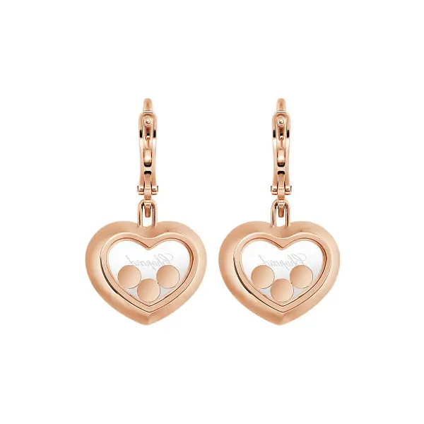 Gold-Ohrringe Chopard Happy Diamonds 83A611-5401