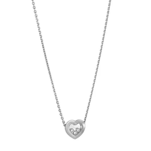 Gold Chopard Happy Diamonds Halskette 81A611-1001