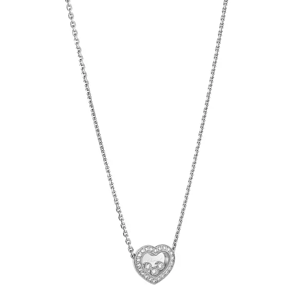 Gold Chopard Happy Diamonds Halskette 81A611-1201