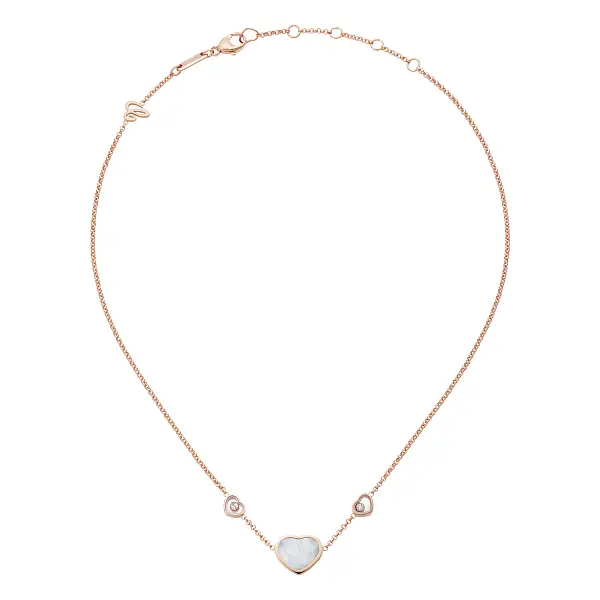 Gold Chopard Happy Hearts Halskette 81A082-5301