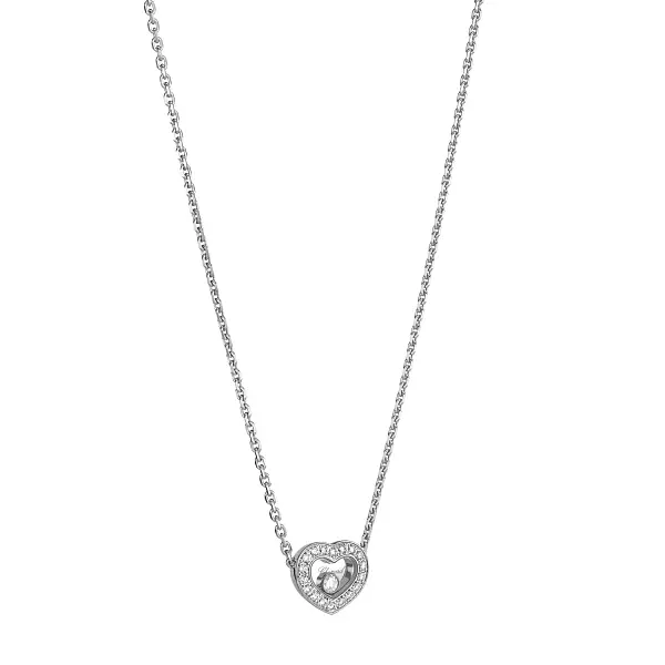 Gold Chopard Happy Diamonds Halskette 81A054-1201