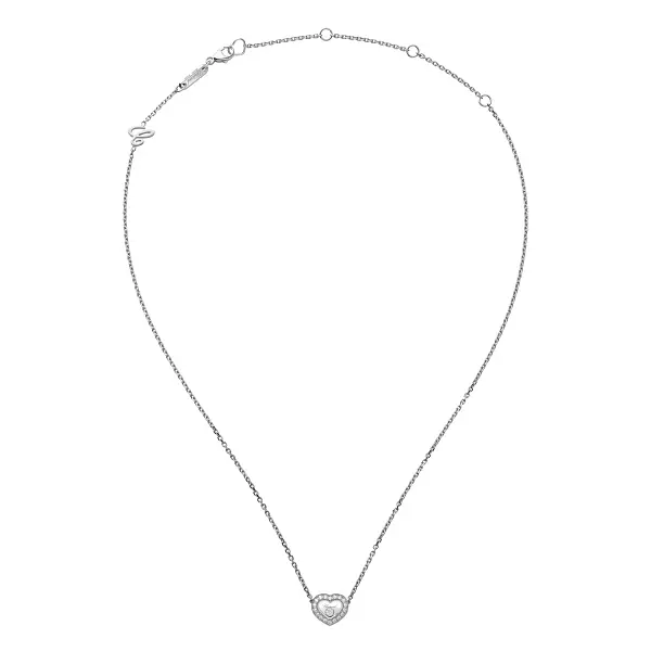 Gold Chopard Happy Diamonds Halskette 81A054-1201