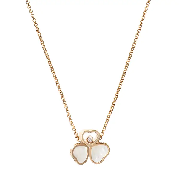 Gold-Anhänger Chopard Happy Hearts 81A083-5311