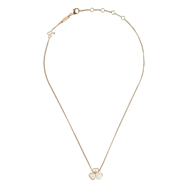 Gold-Anhänger Chopard Happy Hearts 81A083-5311