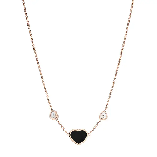 Gold Chopard Happy Hearts Halskette 81A082-5201