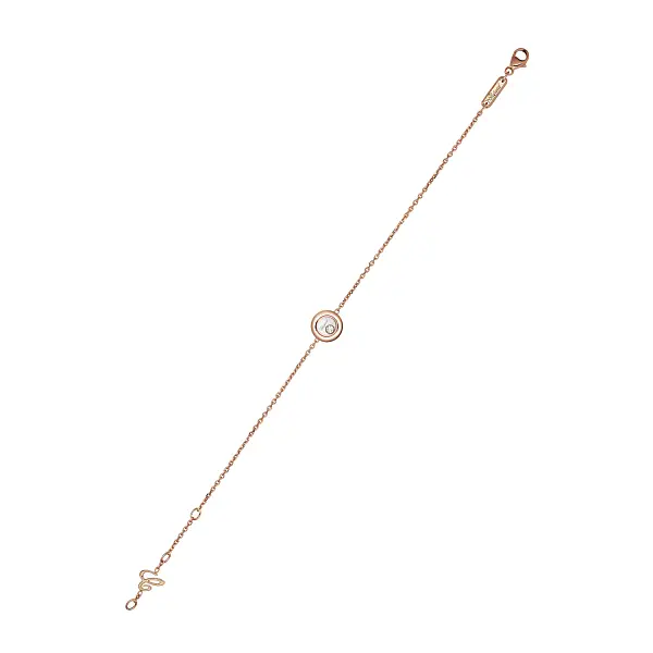 Goldarmband Chopard Happy Diamonds 85A017-5001