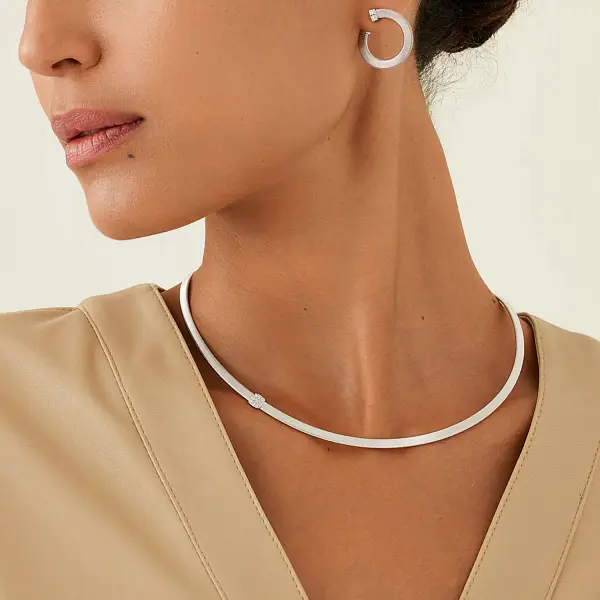 Marco Bicego Masai Halskette aus 18 kt Weißgold CG731 B W