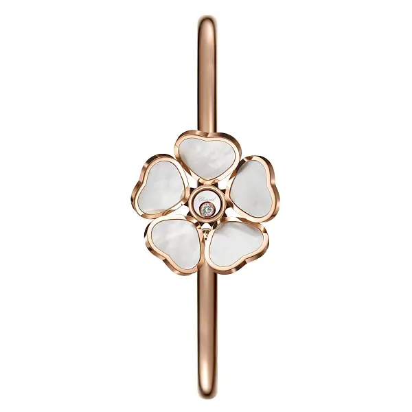 Gold Chopard Happy Herats Blumenarmband 85A085-5302