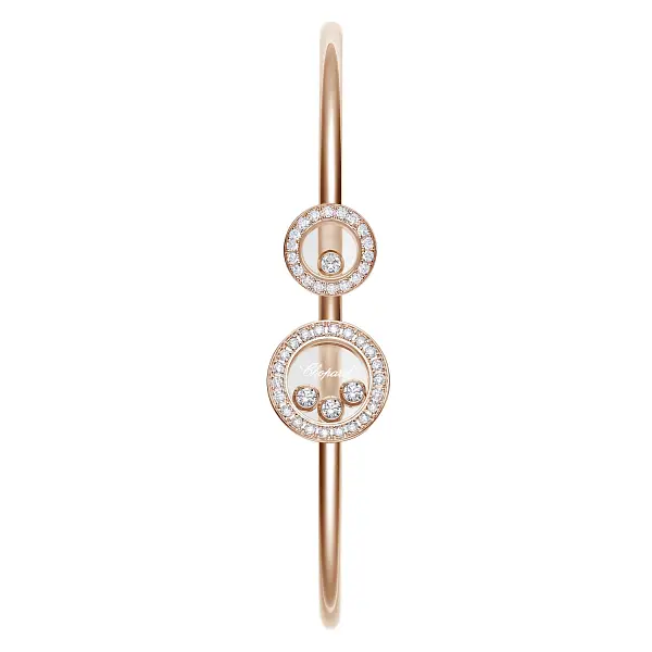 Gold Chopard Happy Diamonds Armband 85A618-5202