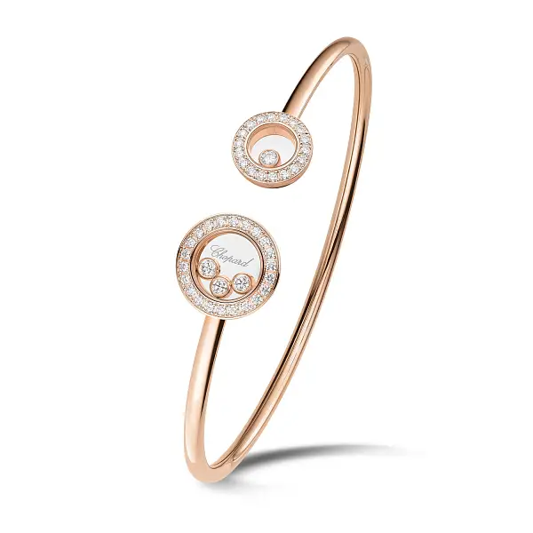 Gold Chopard Happy Diamonds Armband 85A618-5202