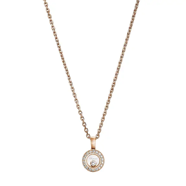 Gold-Anhänger Chopard Happy Diamonds 79A017-5201