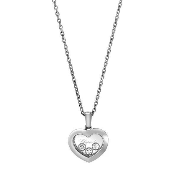 Gold-Anhänger Chopard Happy Diamonds 79A611-1001