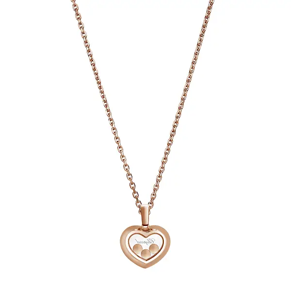 Gold-Anhänger Chopard Happy Diamonds 79A611-5201