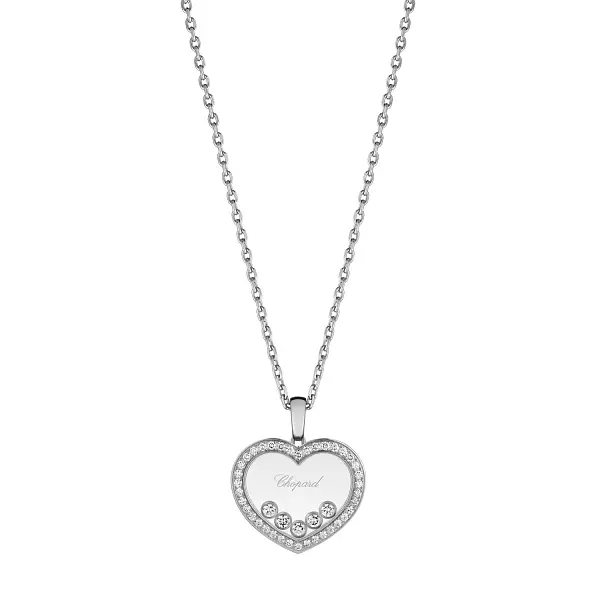 Gold-Anhänger Chopard Happy Diamonds 79A038-1201