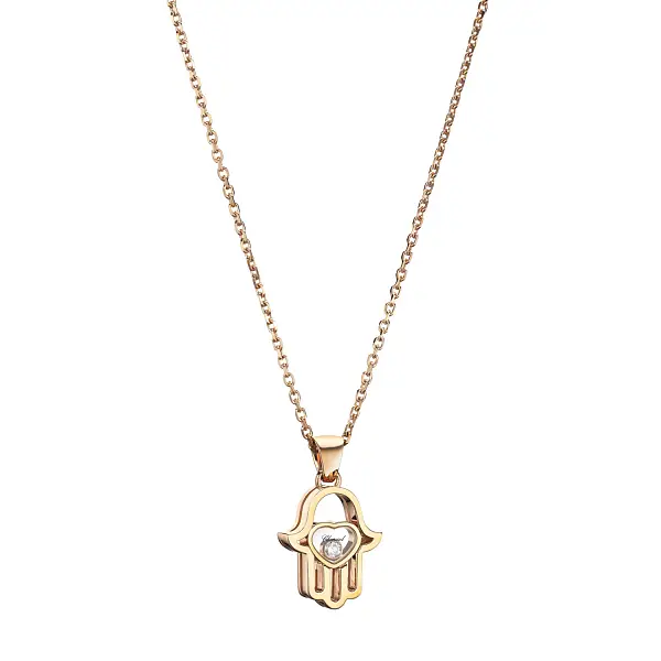 Gold-Anhänger Chopard Happy Diamonds 797864-5001