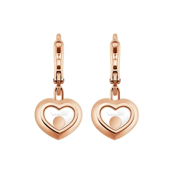 Gold-Ohrringe Chopard Happy Diamonds 83A054-5401