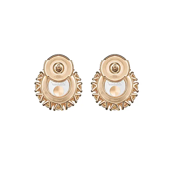 Gold-Ohrringe Chopard Happy Hearts 83A609-5001