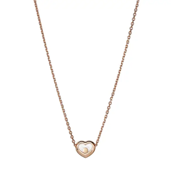 Gold Chopard Happy Diamonds Halskette 81A054-5001