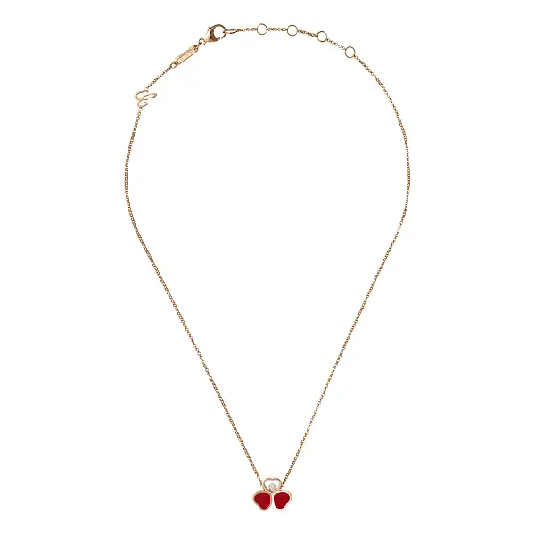 Gold Chopard Happy Hearts Halskette 81A083-5811