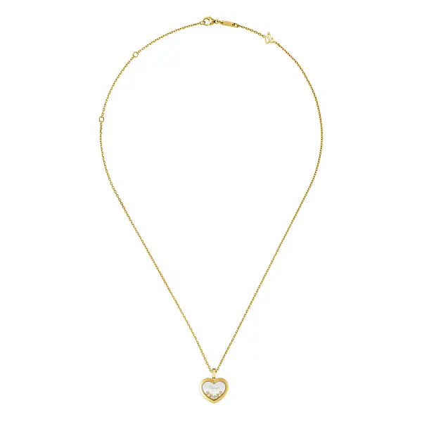 Gold-Anhänger Chopard Happy Diamonds 79A038-0001