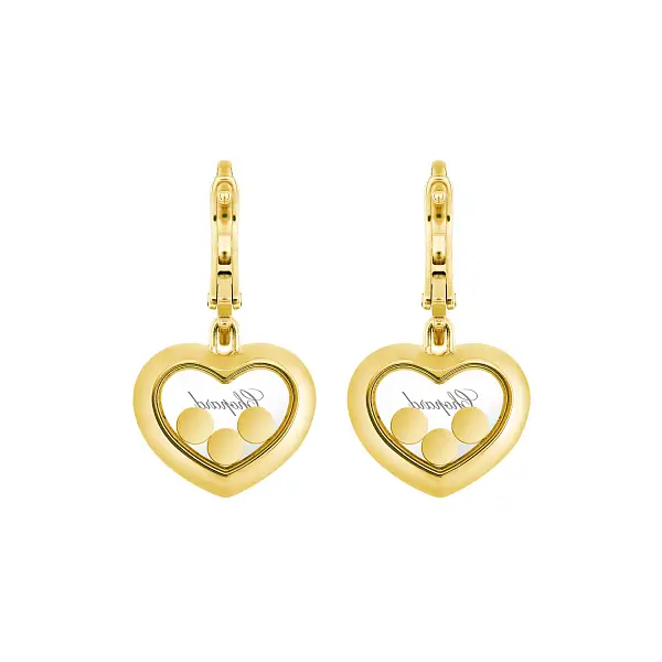 Gold Chopard Glückliche Diamanten Ikonen 83A611-0301