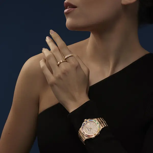 Gold Ring Chopard Eiswürfel Rein 829834-5015