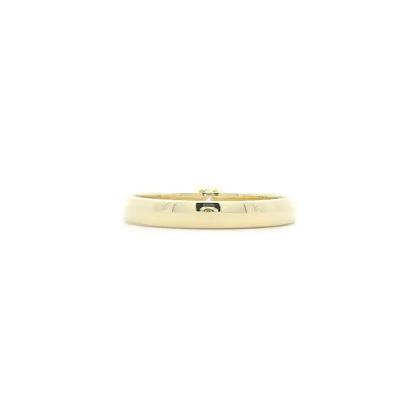 Verlobungsring aus Gelbgold mit 0,14 ct Diamant
