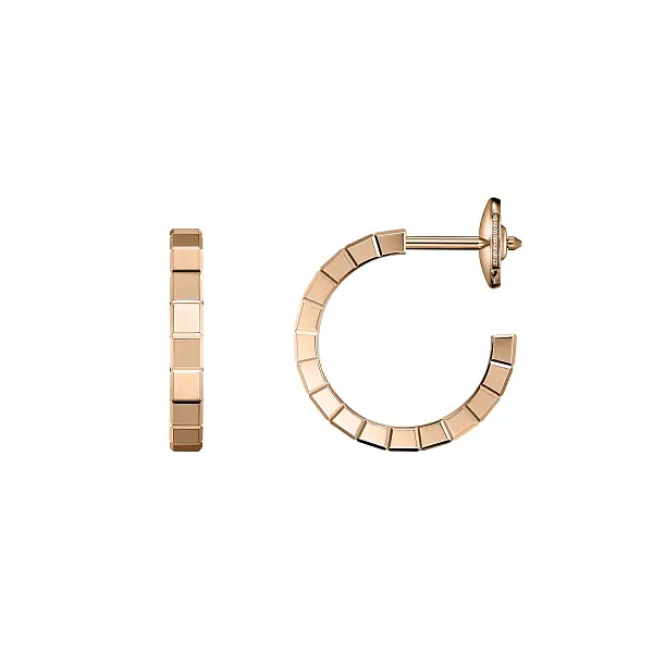 Goldohrringe Chopard Ice Cube 837702-5006