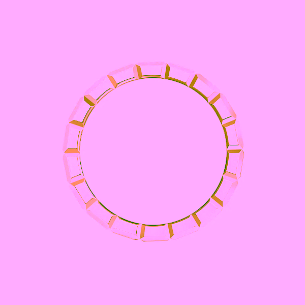 Gold Ring Chopard Eiswürfel Rein 829834-0000