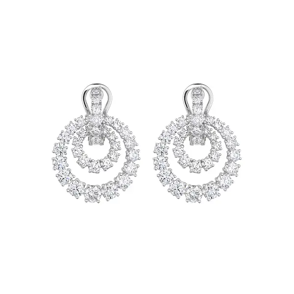 Zlaté Náušnice Chopard L'Heure du Diamant 849059-1001