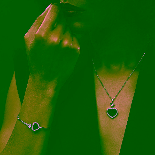 Goldarmband Chopard Happy Hearts 85A074-1510