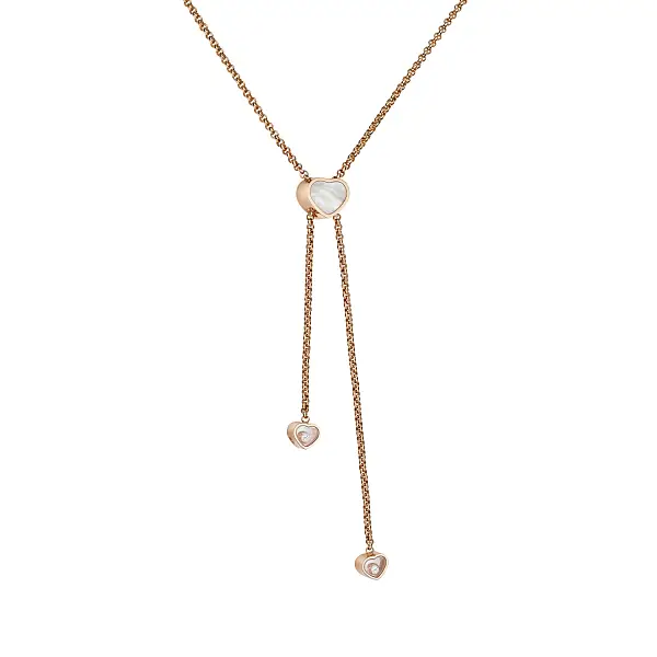 Goldkette Chopard Happy Hearts 81A148-5301